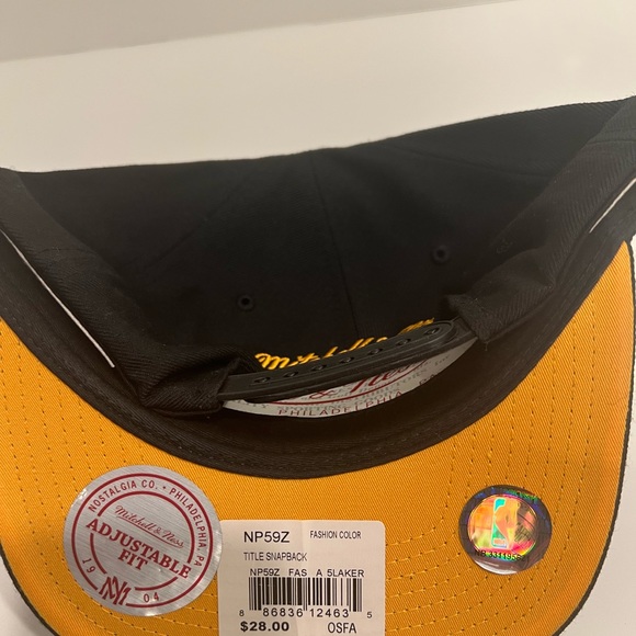 Mitchell& Ness Snap Back Hat (Los Ángeles Lakers) OSFA - Picture 2 of 5